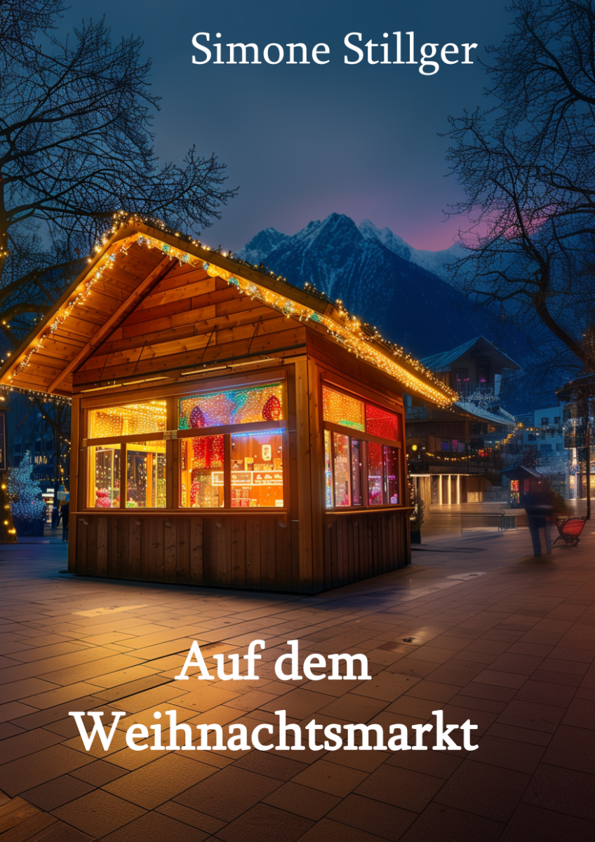 Buchcover Auf dem Weihnachtsmarkt, Simone Stillger